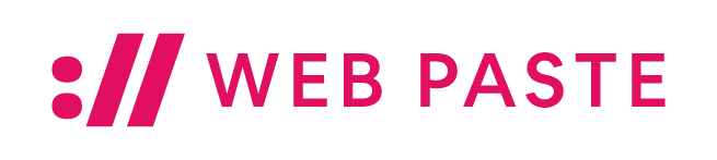 Web Paste