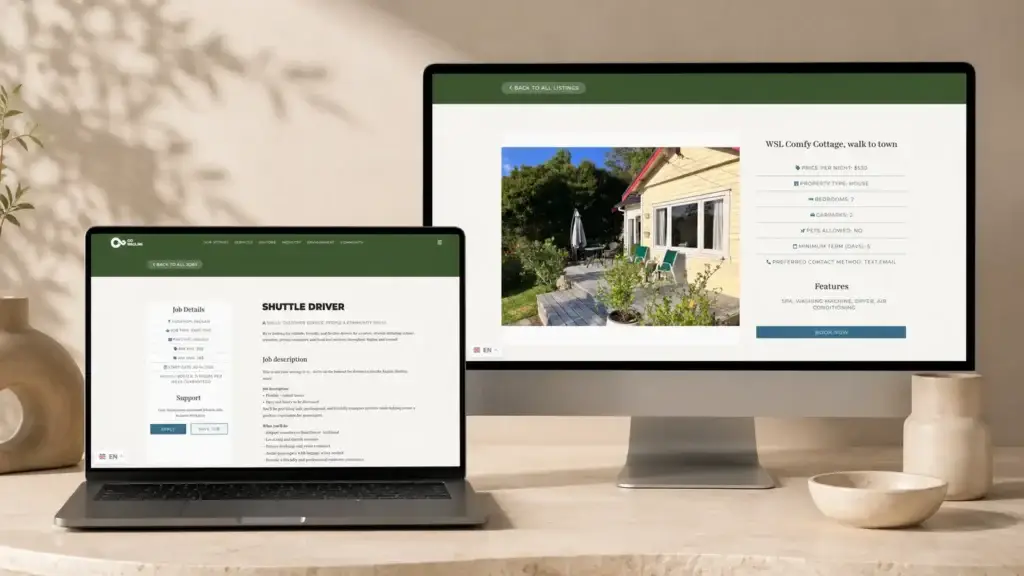 Go Raglan custom WordPress platform